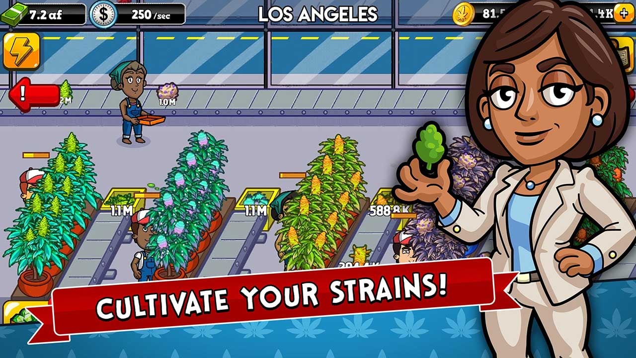 Weed Inc Idle Tycoon screen 0