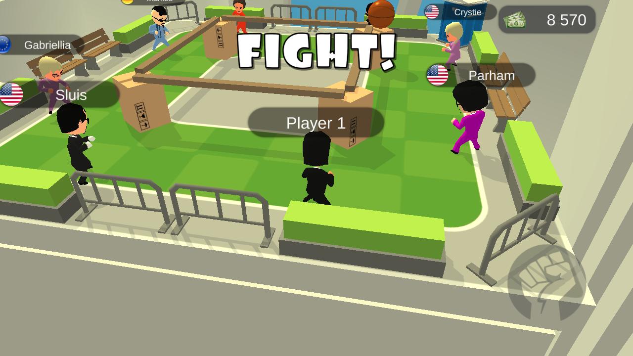 شاشة I The One Action Fighting Game 1