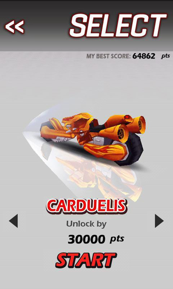 شاشة Racing Moto 5