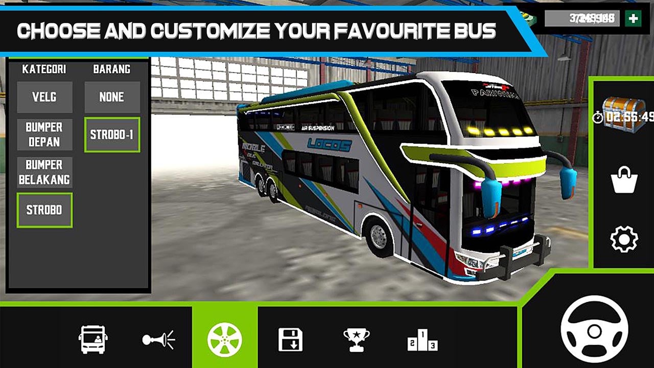 شاشة Mobile Bus Simulator 0