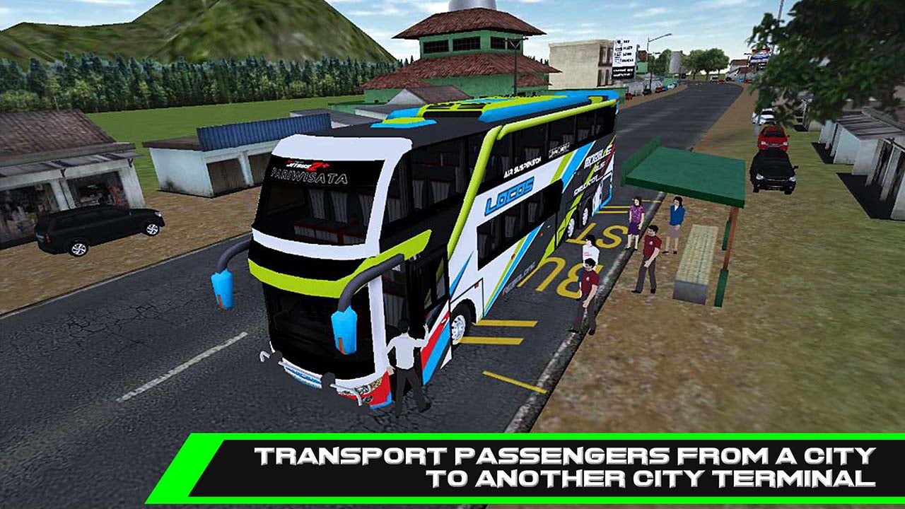 شاشة Mobile Bus Simulator 1