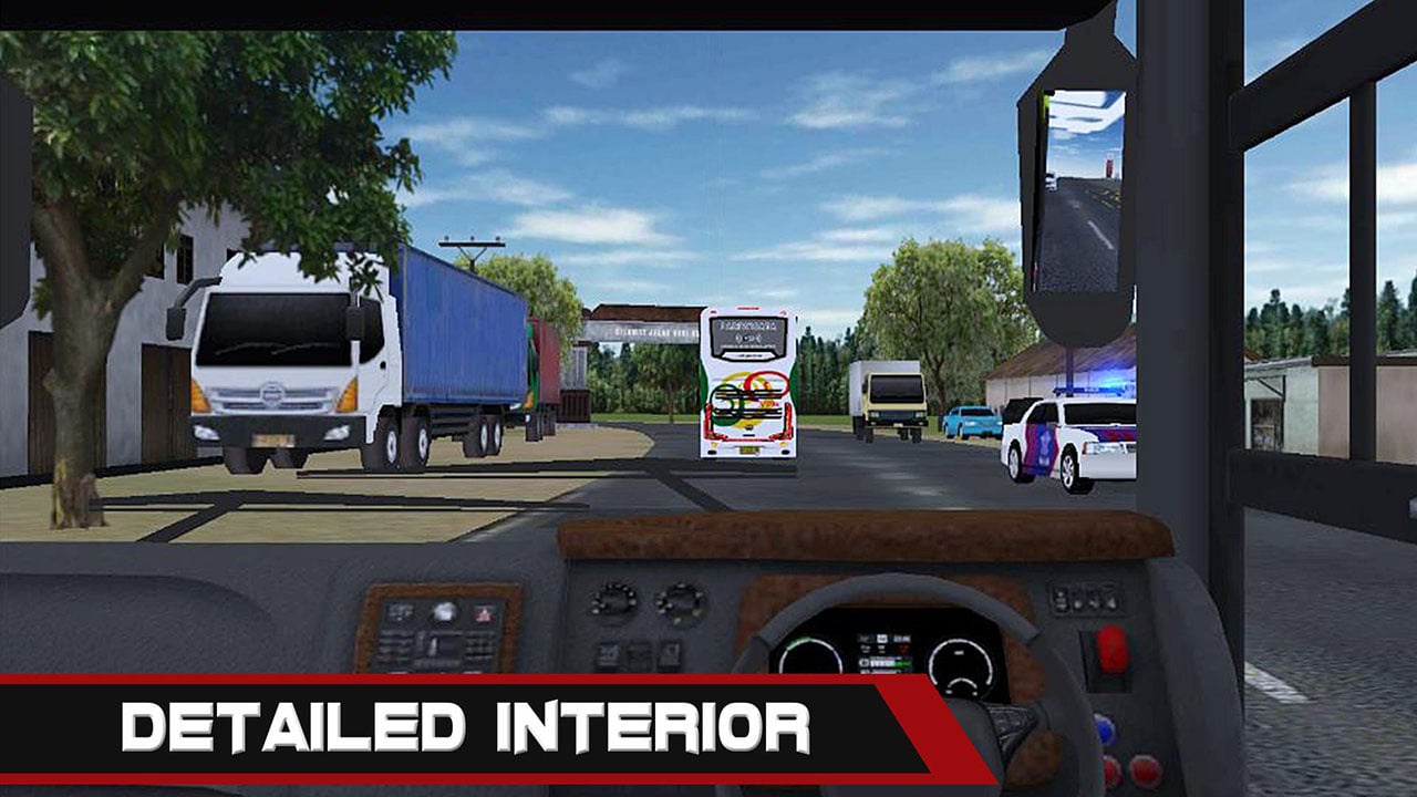 شاشة Mobile Bus Simulator 3