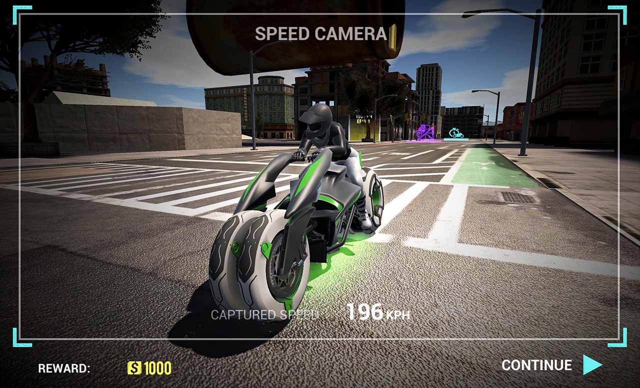شاشة Ultimate Motorcycle Simulator 4