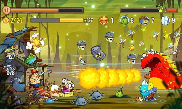 لقطة شاشة Swamp Attack 3