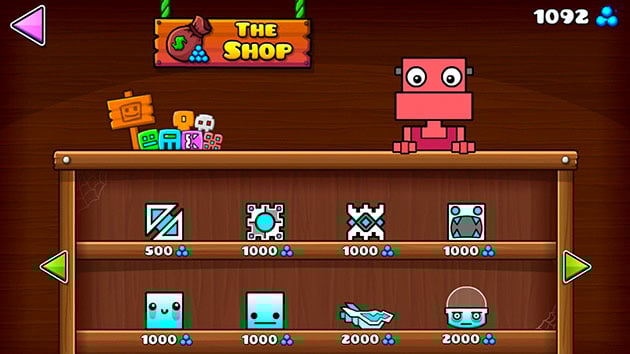 لقطة شاشة لـ Geometry Dash World