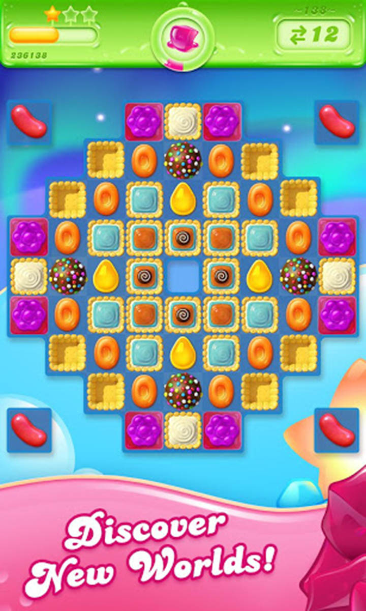 شاشة Candy Crush Jelly Saga 5