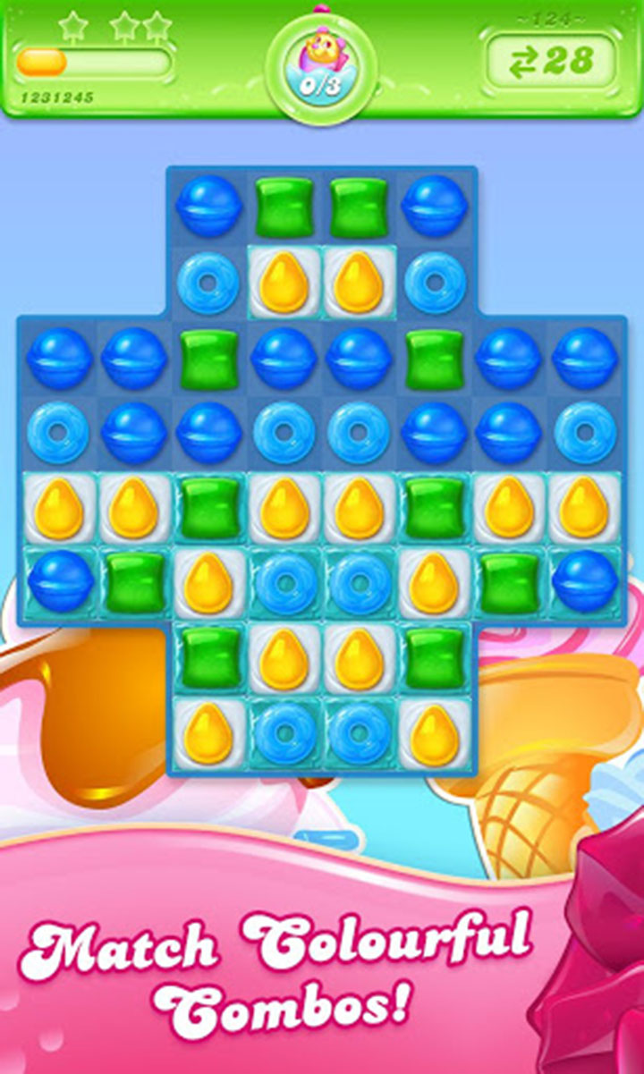 شاشة Candy Crush Jelly Saga 2