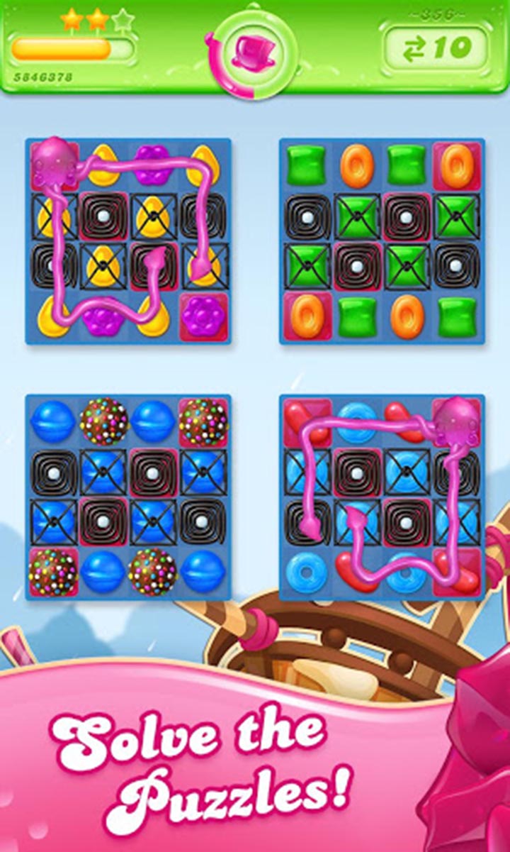 شاشة Candy Crush Jelly Saga 4