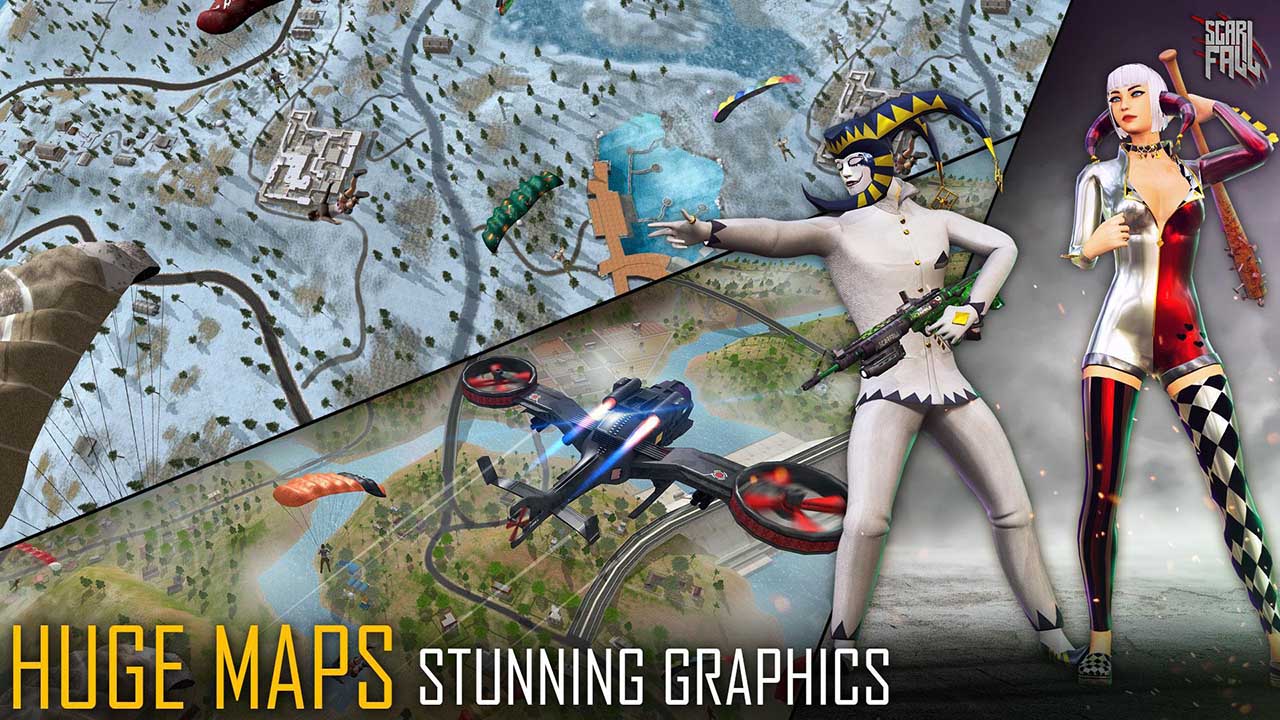 شاشة ScarFall The Royale Combat 1