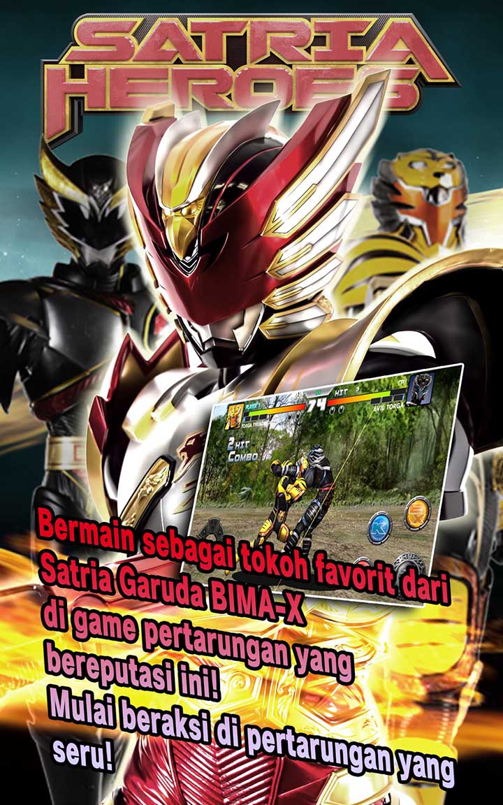 شاشة SATRIA HEROES 1