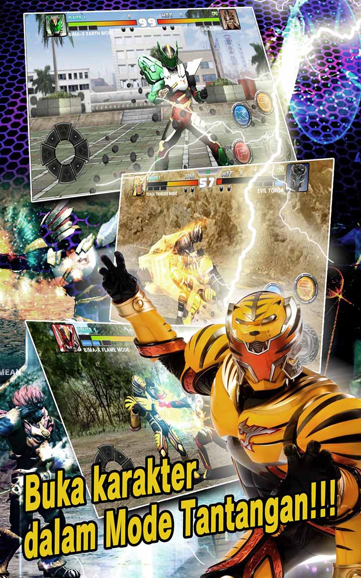 شاشة SATRIA HEROES 3