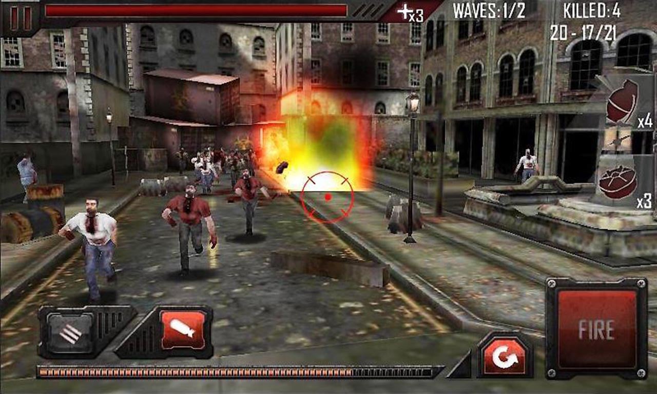 شاشة Zombie Roadkill 3D 2