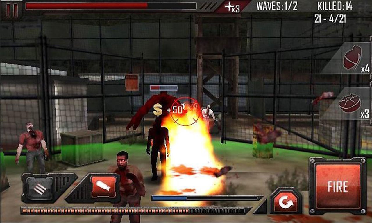 شاشة Zombie Roadkill 3D 4