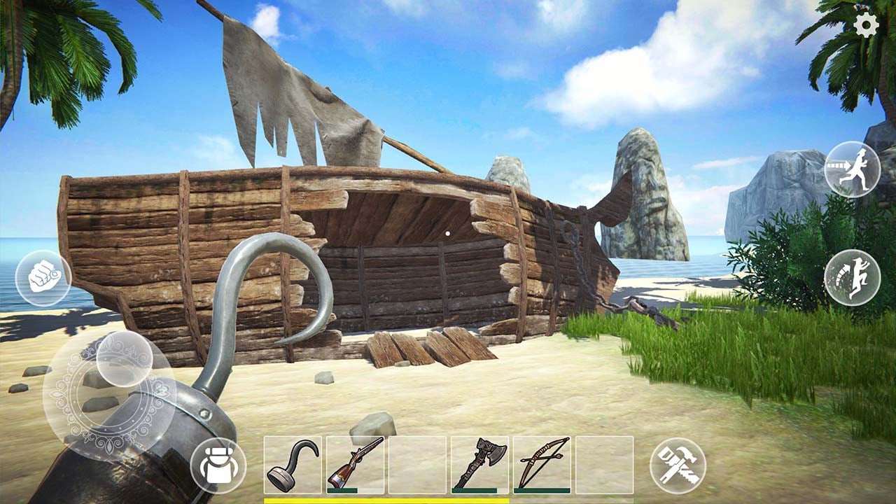 شاشة Last Pirate Survival Island Adventure 0