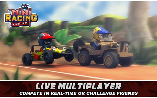 Mini Racing Adventures لقطة شاشة 3