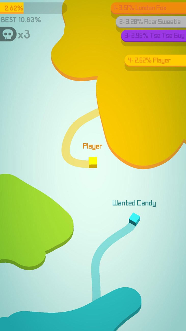 Paper.io 2 لقطة شاشة 1