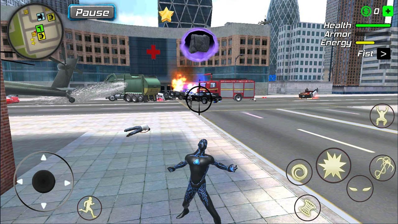 شاشة Black Hole Hero 1