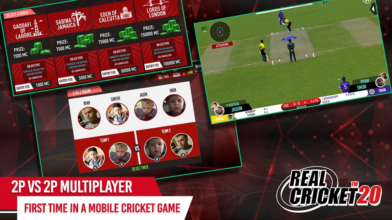 شاشة Real Cricket 20 1