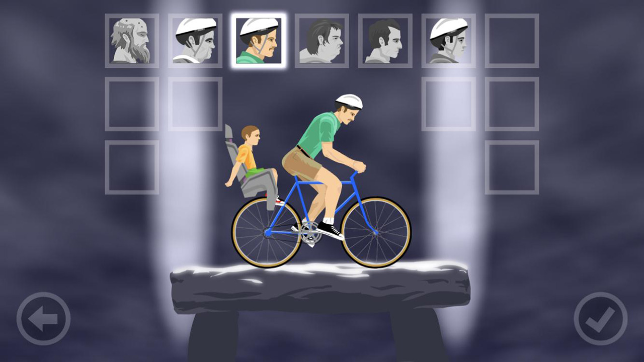 شاشة Happy Wheels 0