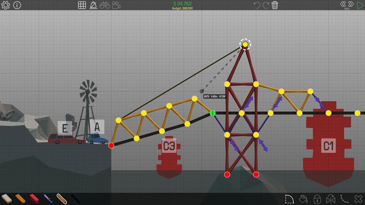 شاشة Poly Bridge 1