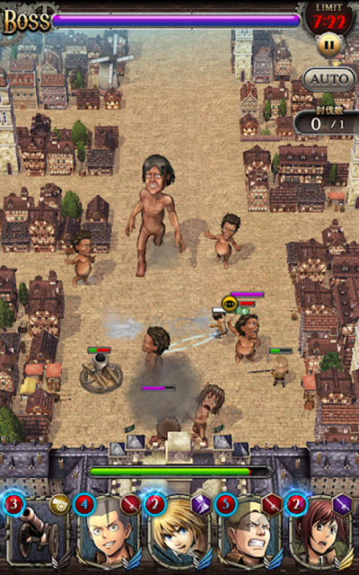 لقطة شاشة لـ Attack On Titan Tactics