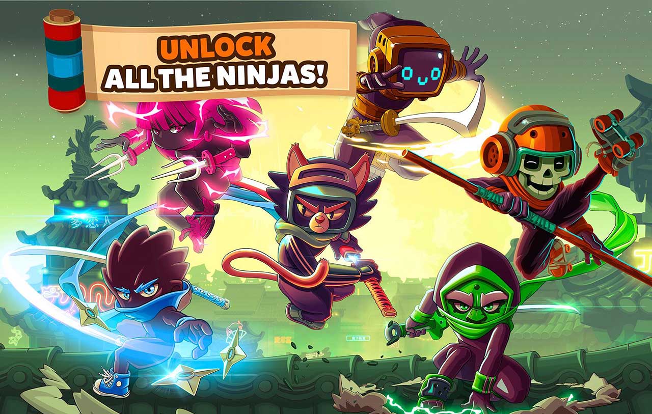 شاشة Ninja Dash 2