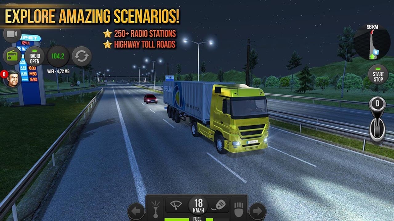 شاشة Truck Simulator 2018 Europe 4