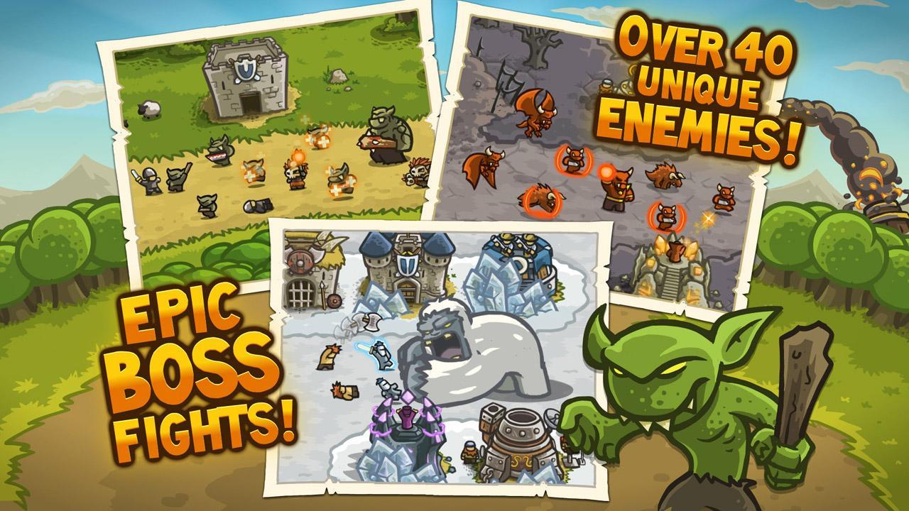 شاشة Kingdom Rush 2