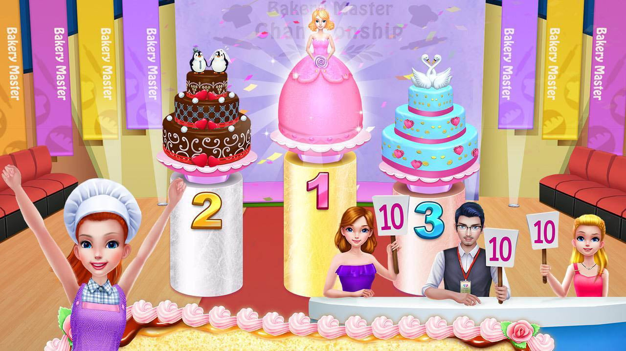 شاشة My Bakery Empire 3