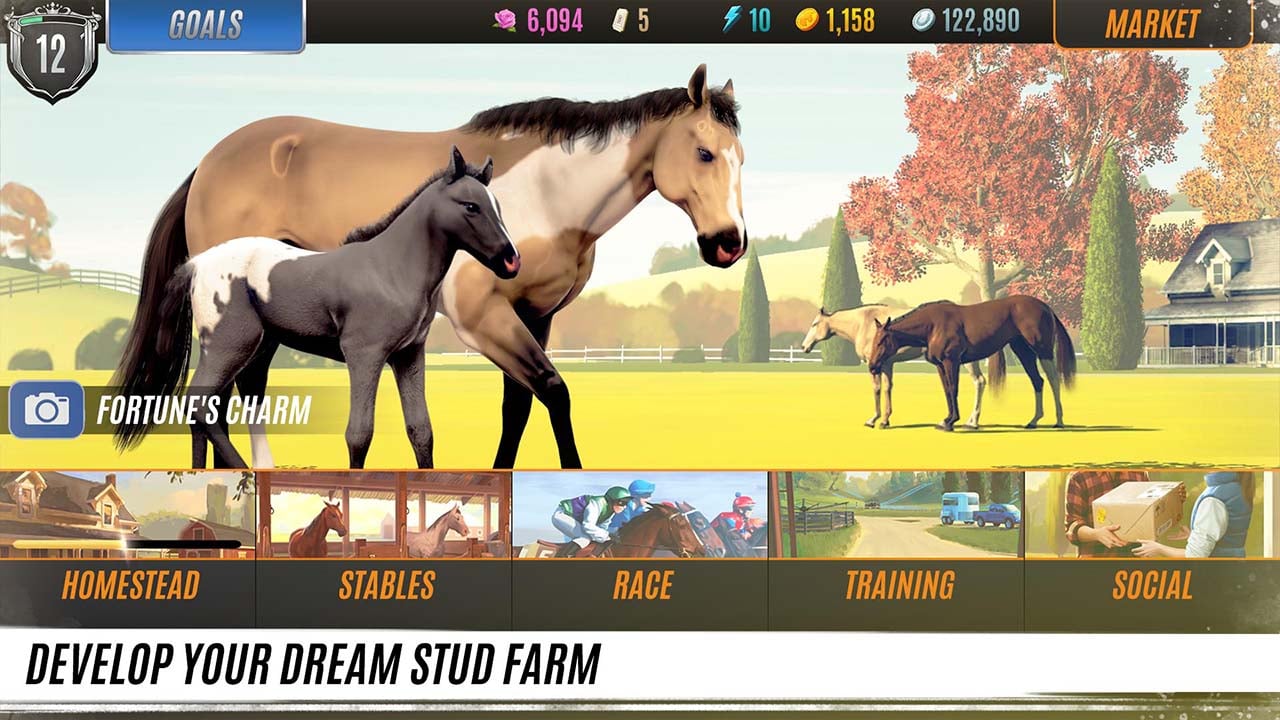 شاشة Rival Stars Horse Racing 0