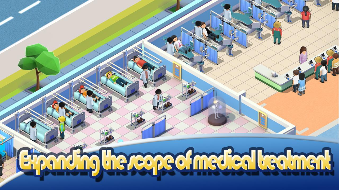 شاشة Idle Hospital Tycoon 2