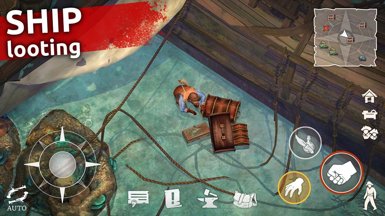 شاشة Mutiny Pirate Survival RPG 1