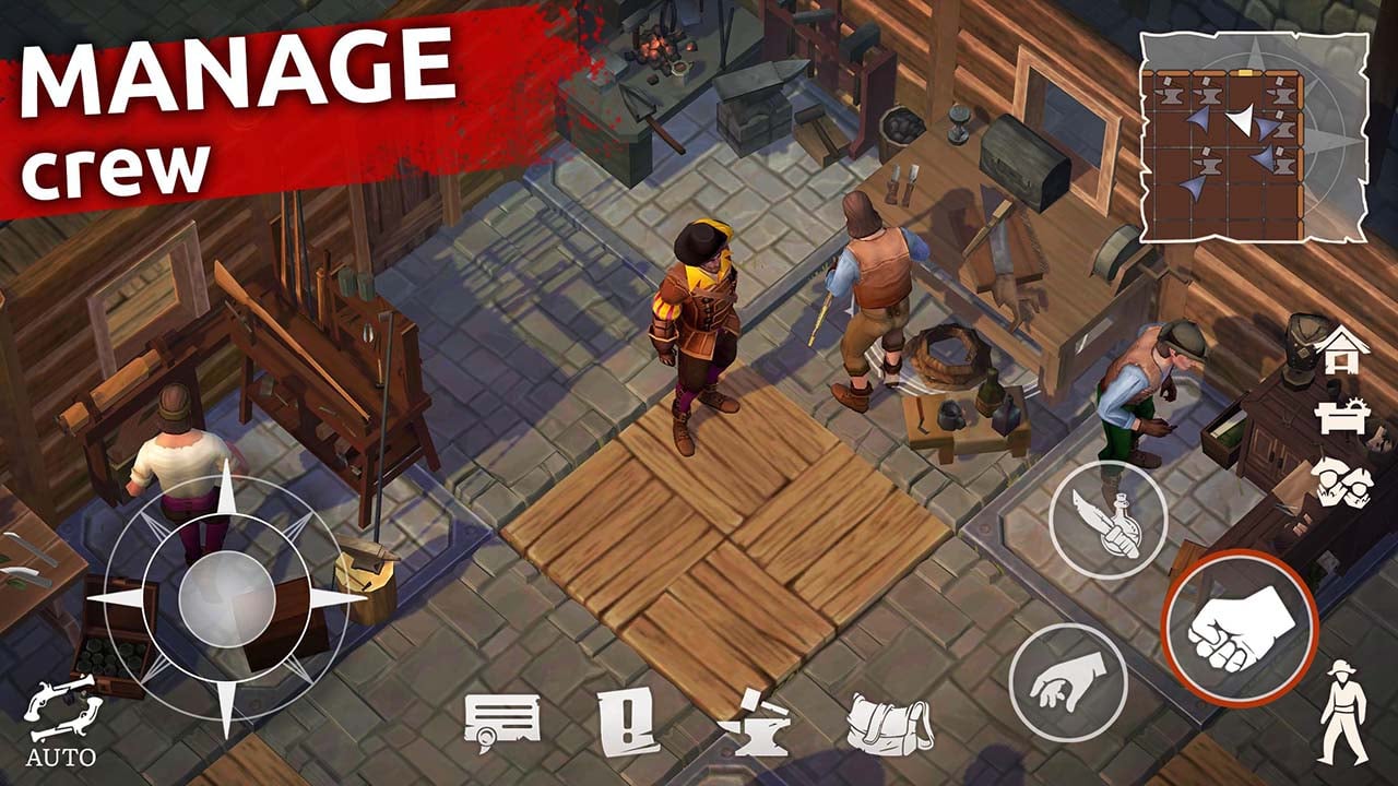 شاشة Mutiny Pirate Survival RPG 2