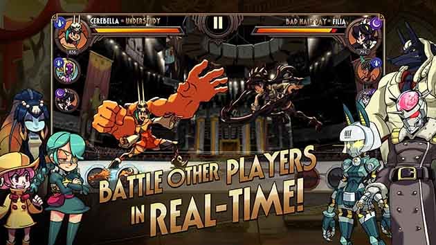 Skullgirls لقطة شاشة 1