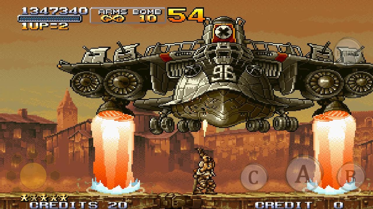 شاشة METAL SLUG X 2
