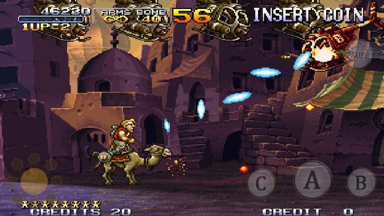 شاشة METAL SLUG X 4