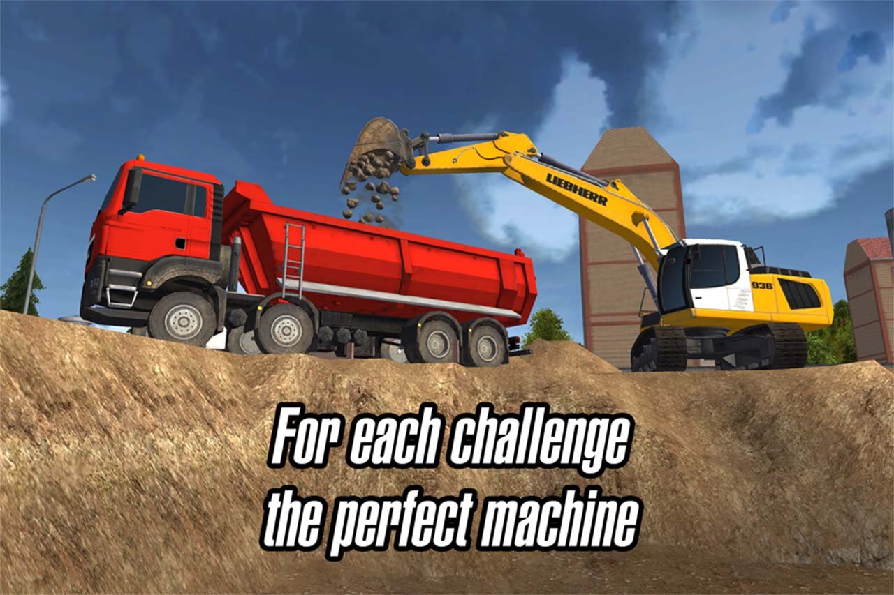 شاشة Construction Simulator 2014 4