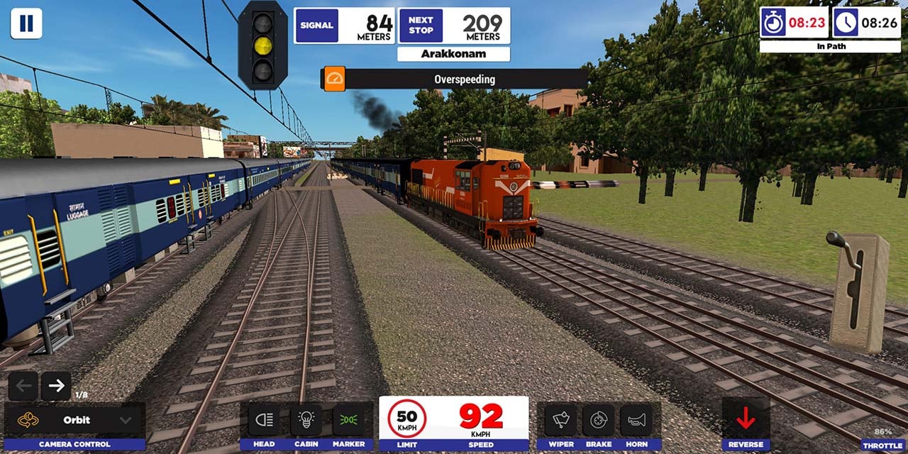 شاشة Indian Train Simulator 2