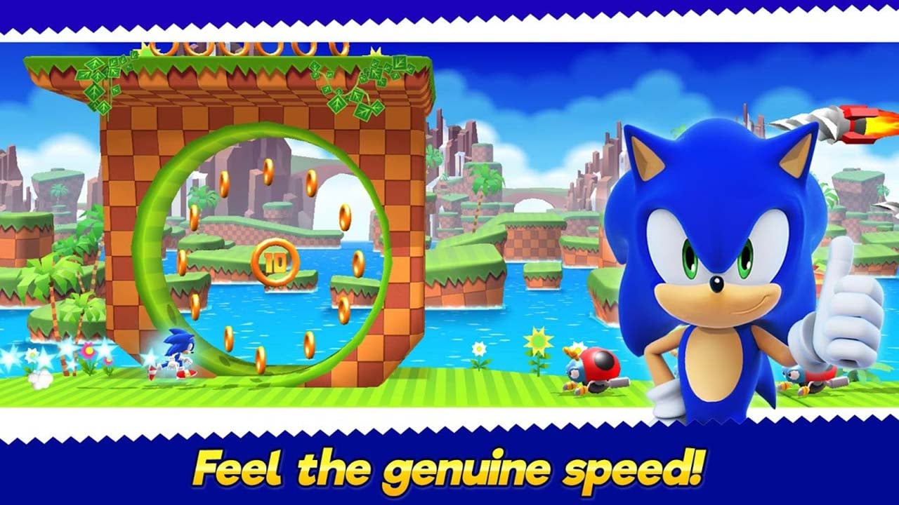 شاشة Sonic Runners Adventure 1