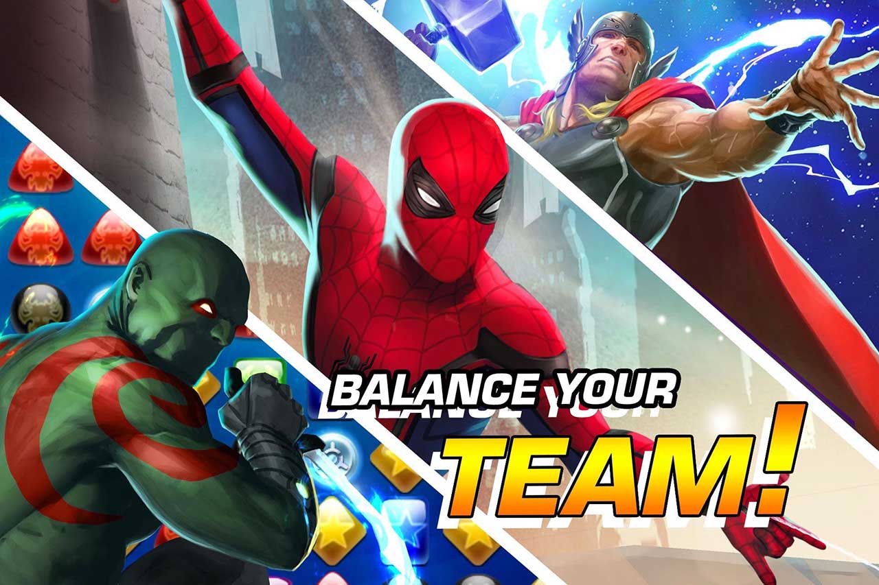 MARVEL Puzzle Quest شاشة 1