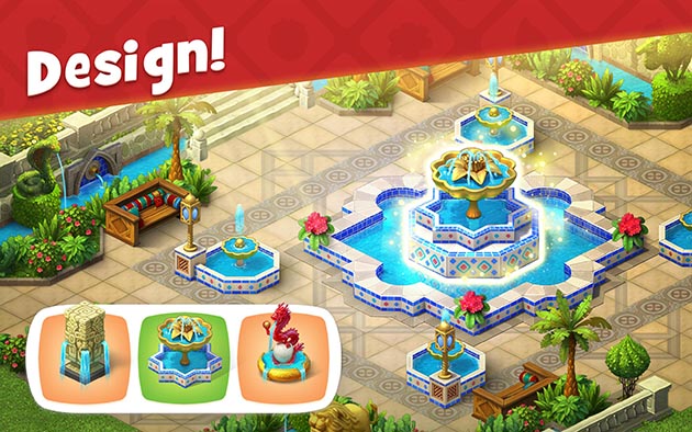 Gardenscapes لقطة شاشة 1