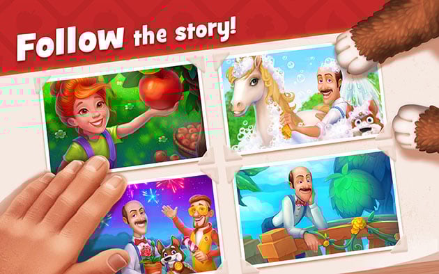 لقطة شاشة Gardenscapes 3