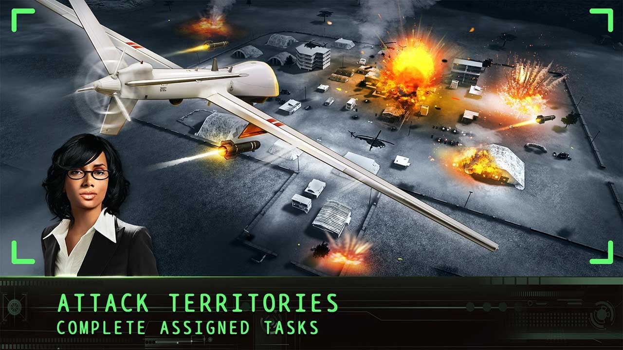 شاشة Drone Shadow Strike 1