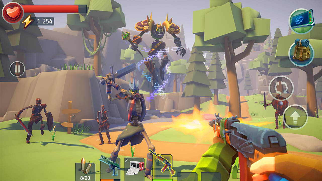 شاشة Tegra Crafting and Building Survival Shooter 3