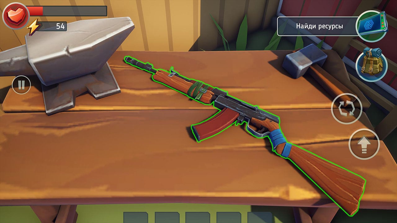 شاشة Tegra Crafting and Building Survival Shooter 2