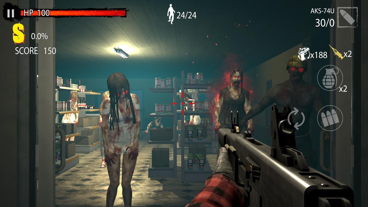 شاشة Zombie Hunter D Day 1