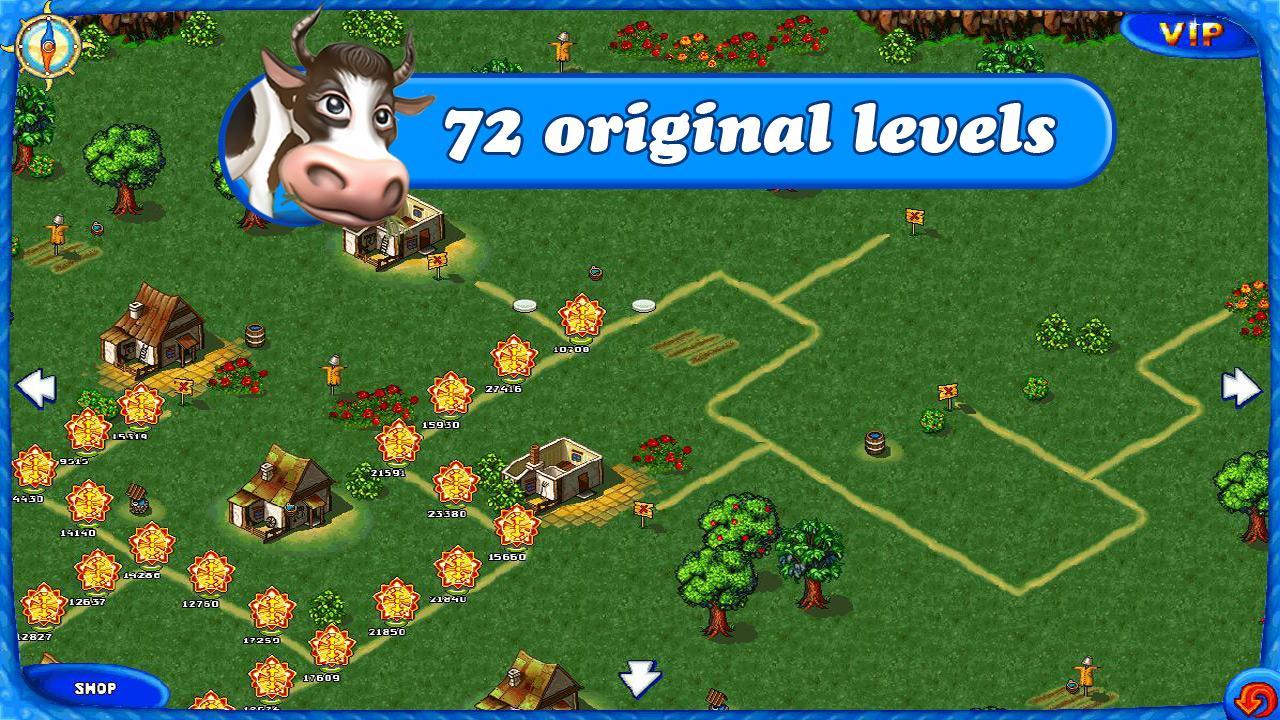 شاشة Farm Frenzy Free 3