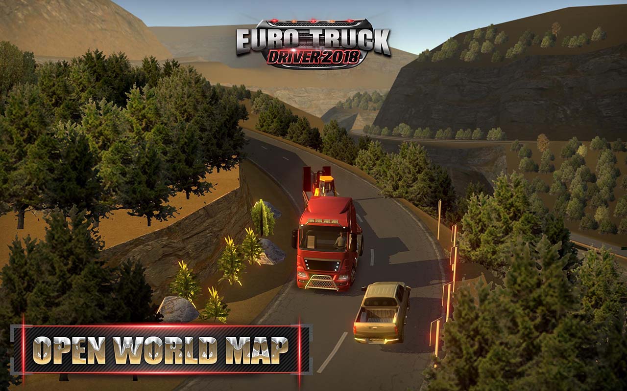 Euro Truck Driver 2018 الشاشة 1