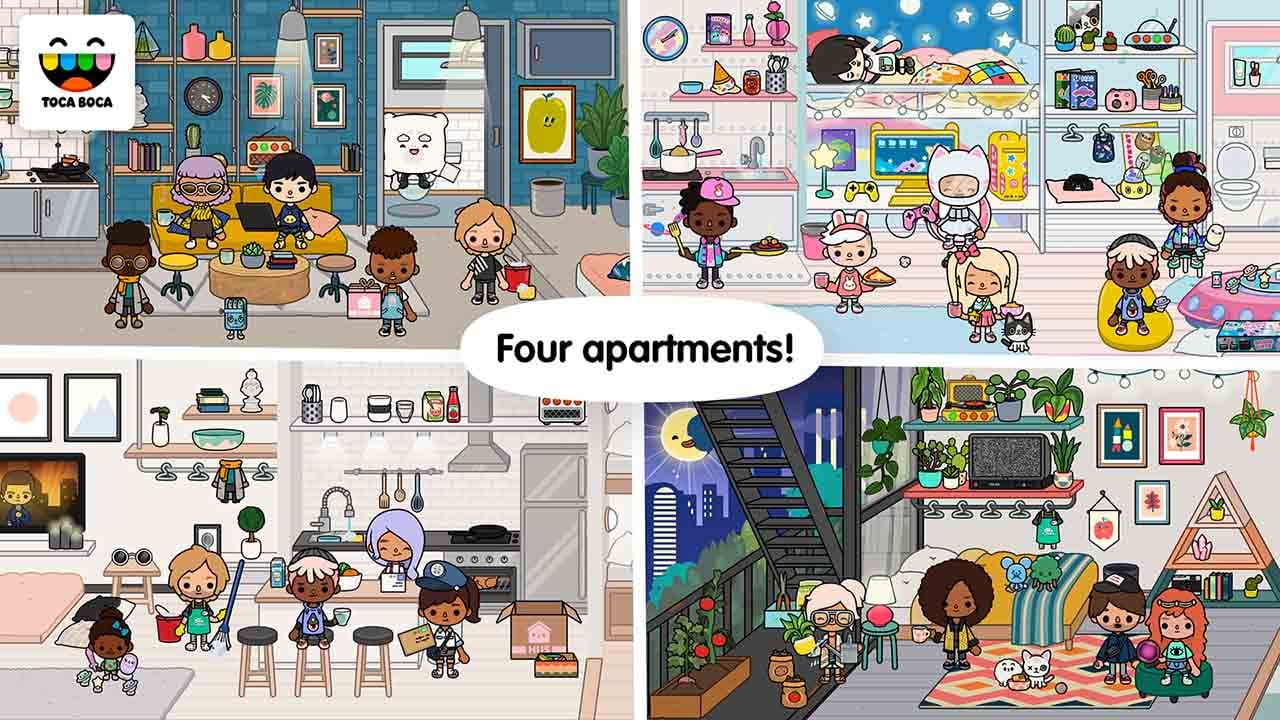 شاشة Toca Life Neighborhood 2