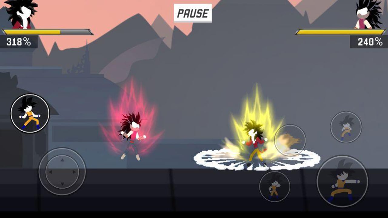 شاشة Stick Shadow War Fight 2